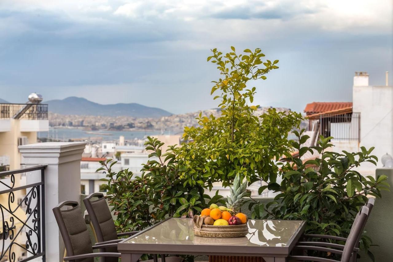 165 Sm Penthouse Maisonette Apartment Афіни Екстер'єр фото