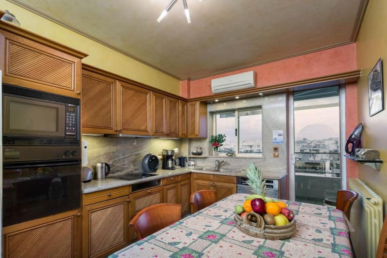 165 Sm Penthouse Maisonette Apartment Афіни Екстер'єр фото